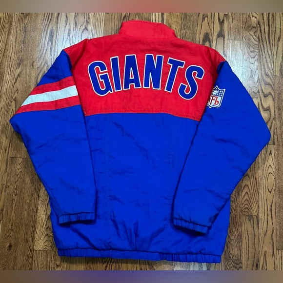 Vintage Apex One New York Giants Pullover Jacket (Size M, Fits Bigger) - Picture 2 of 4